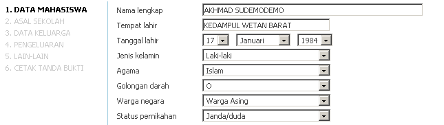 PANDUAN MEMPEROLEH NIM MABA